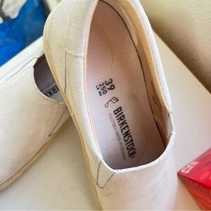 Birkenstock Slip-On Shoes in Light Beige